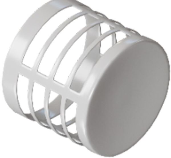 

Rommer Наконечник белый D80 (алюминий)