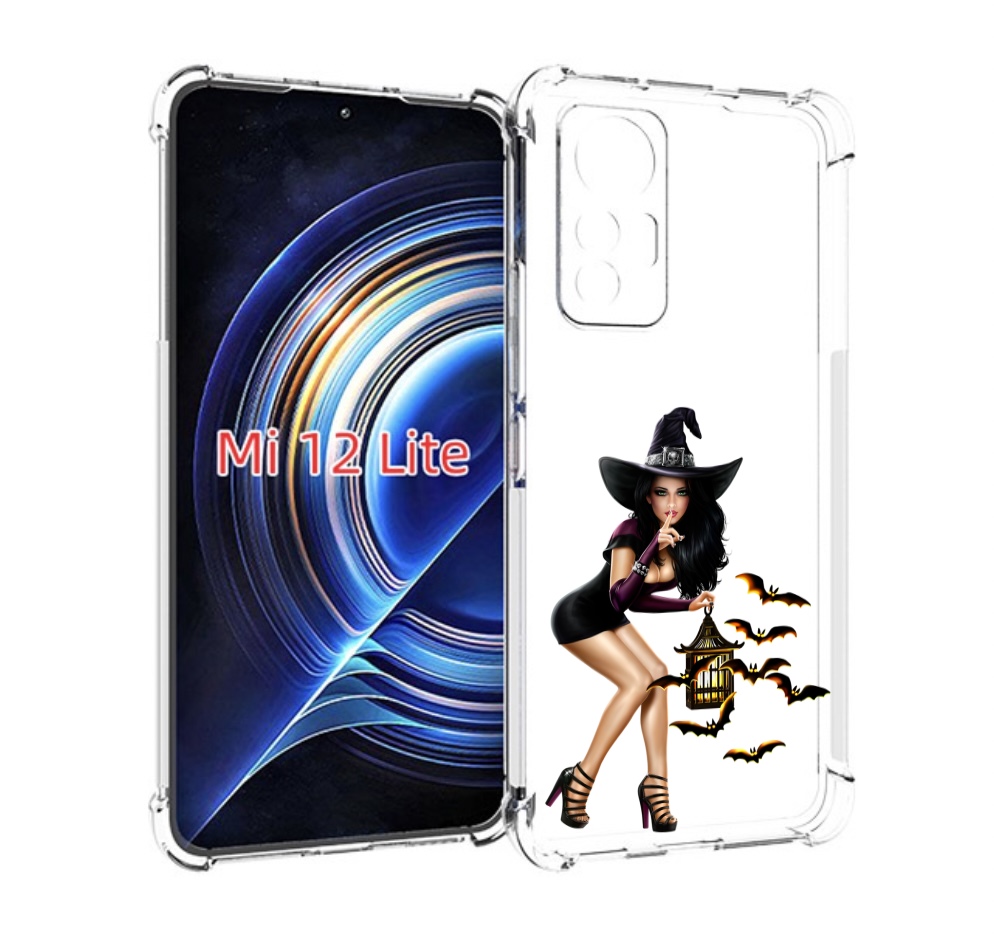 

Чехол MyPads девушка-ведьма женский для Xiaomi 12 Lite, Прозрачный, Tocco