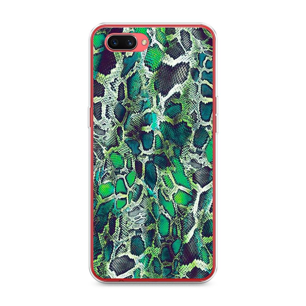 

Чехол Awog на Oppo A3s "Зеленая кожа змеи", Разноцветный, 250650-3