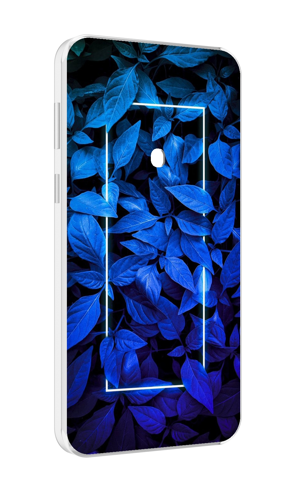 

Чехол MyPads голубые цветочки неон для Meizu 16 Plus / 16th Plus, Прозрачный, Tocco