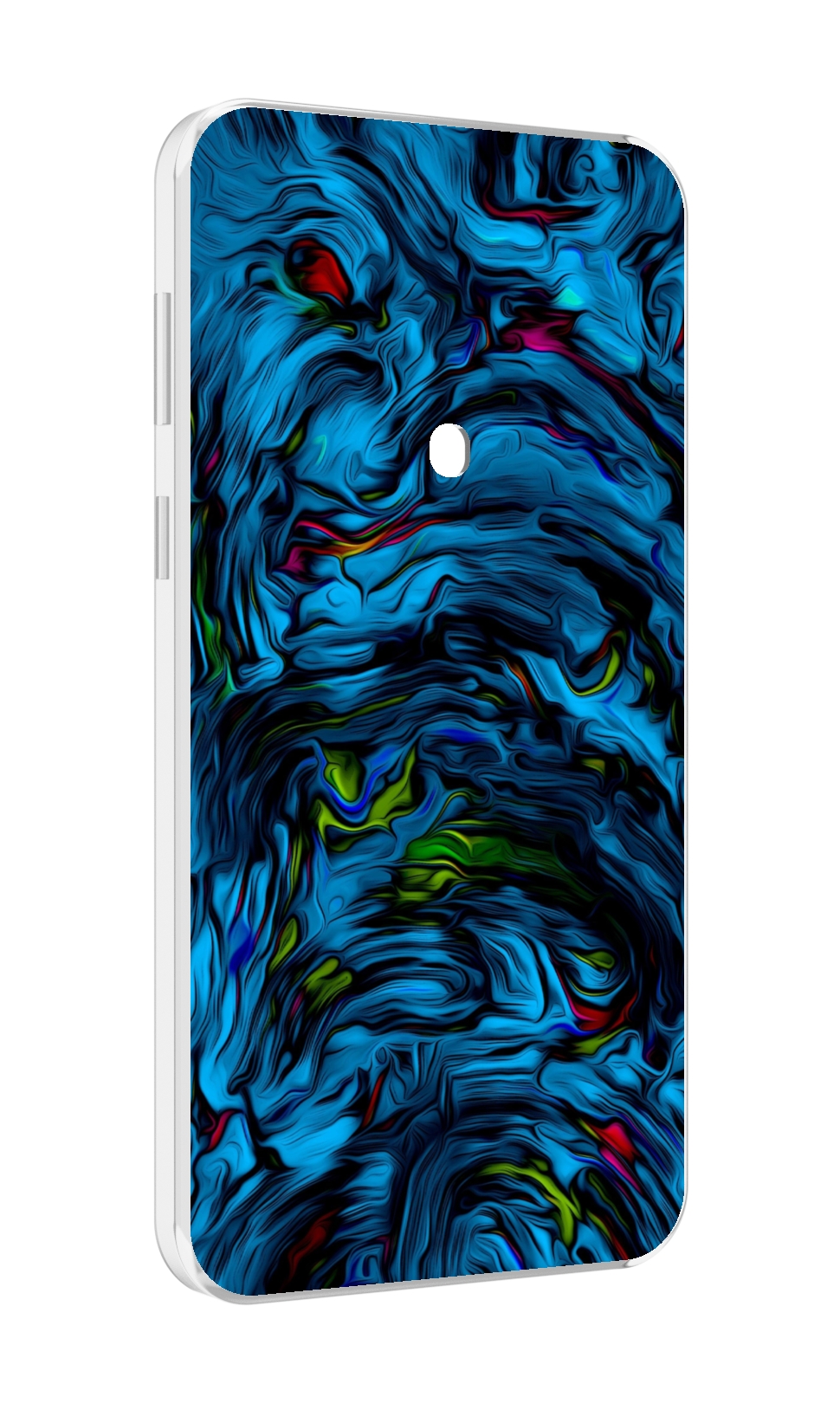 

Чехол MyPads голубая краска в темноте для Meizu 16 Plus / 16th Plus, Прозрачный, Tocco