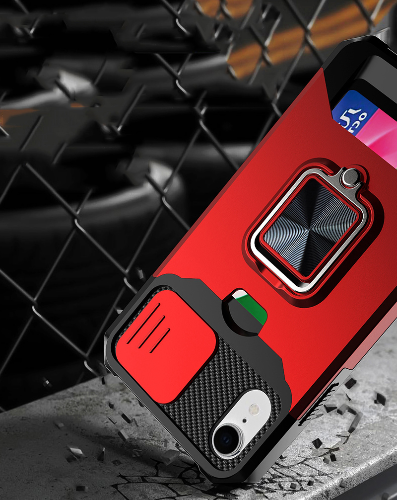 

Противоударный чехол Сard Reader Case для iPhone XR ,красный, 394852849