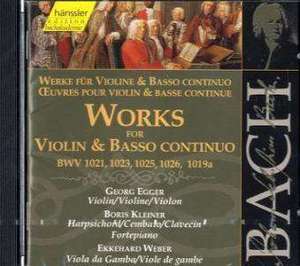 

BACH, J.S.: Works for Violin and Basso Continuo