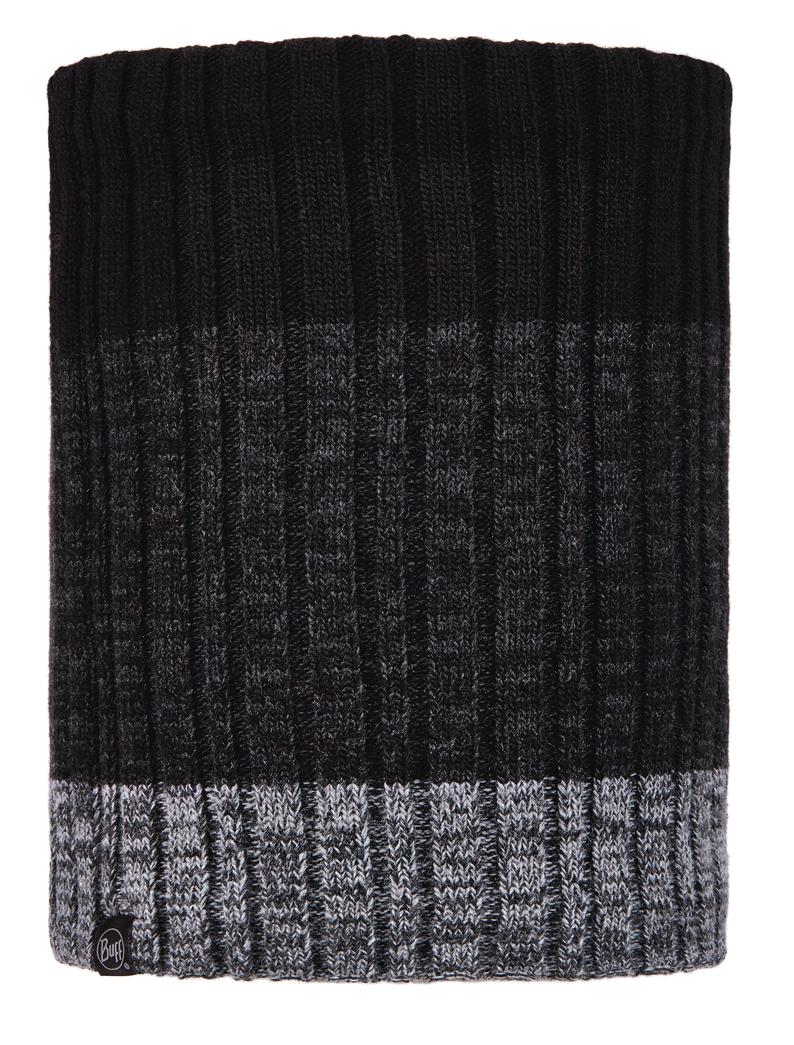 

Шарф Buff Knitted & Fleece Neckwarmer Igor Black, Черный;серый, Igor