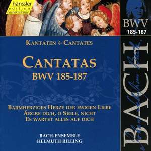 

BACH, J.S.: Cantatas, BWV 185-187