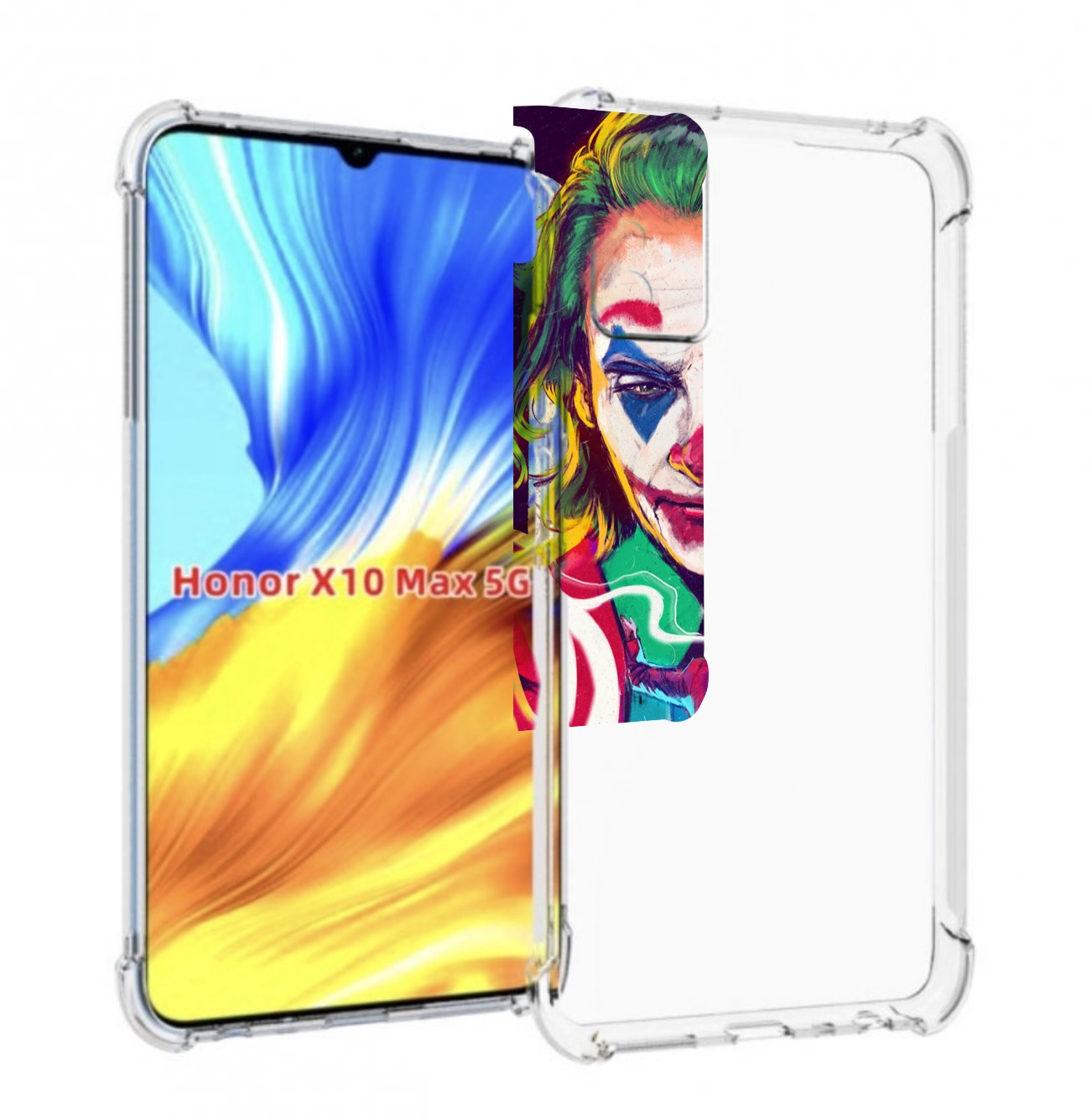 

Чехол MyPads джокер-у-джокера для Honor X10 Max, Прозрачный, Tocco
