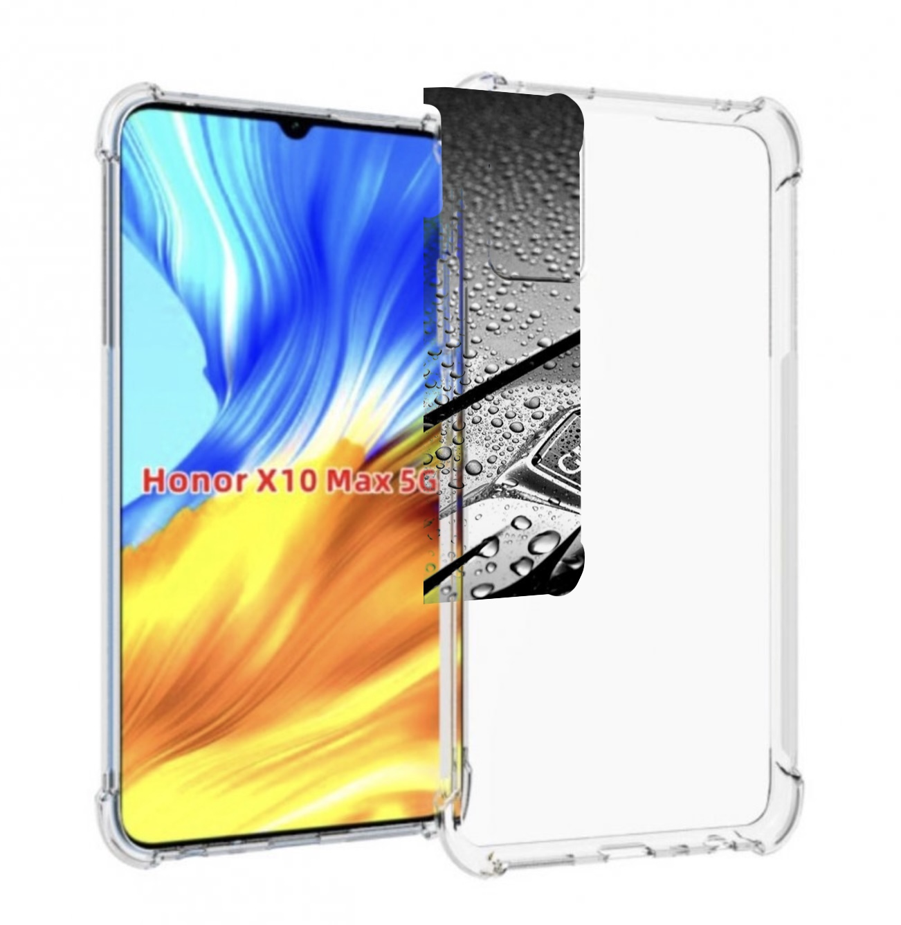 

Чехол Mypads Genesis 2 Мужской Для Honor X10 Max, Прозрачный, Tocco