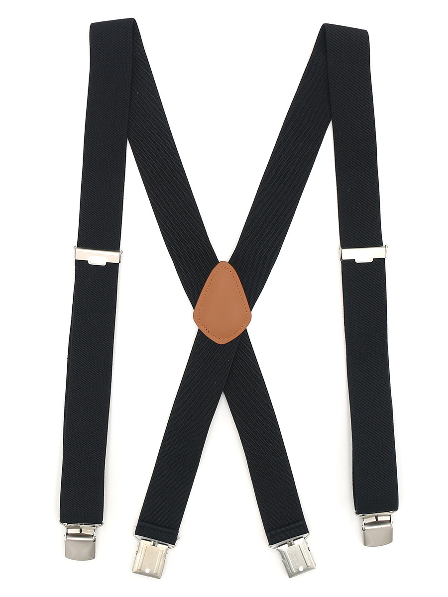 Подтяжки унисекс GENTLETEAM Suspenders-5 черные