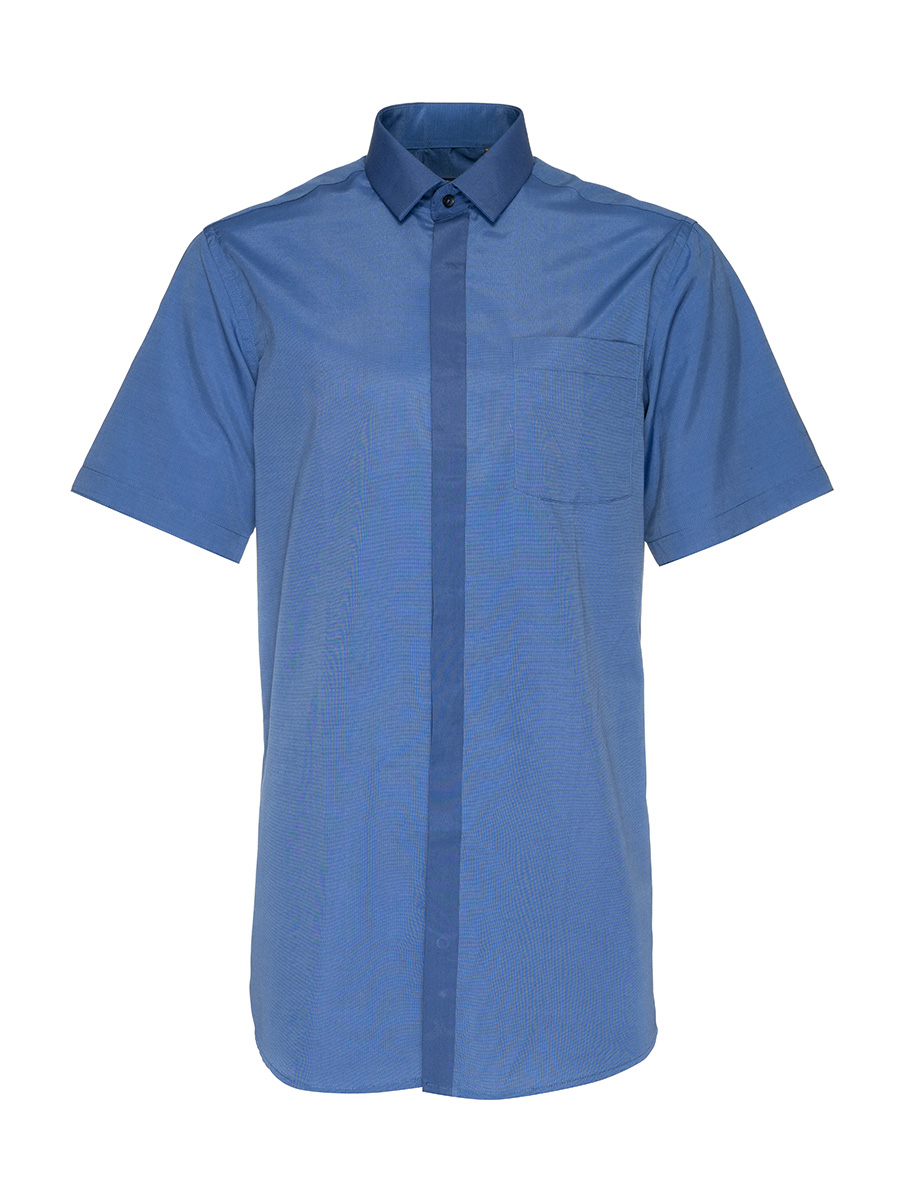 Рубашка мужская Imperator Marselle 1-K синяя 44/178-186