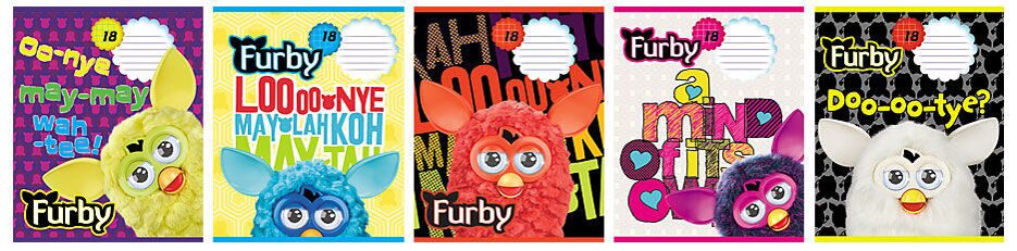 

Furby Тетрадь 18л линия