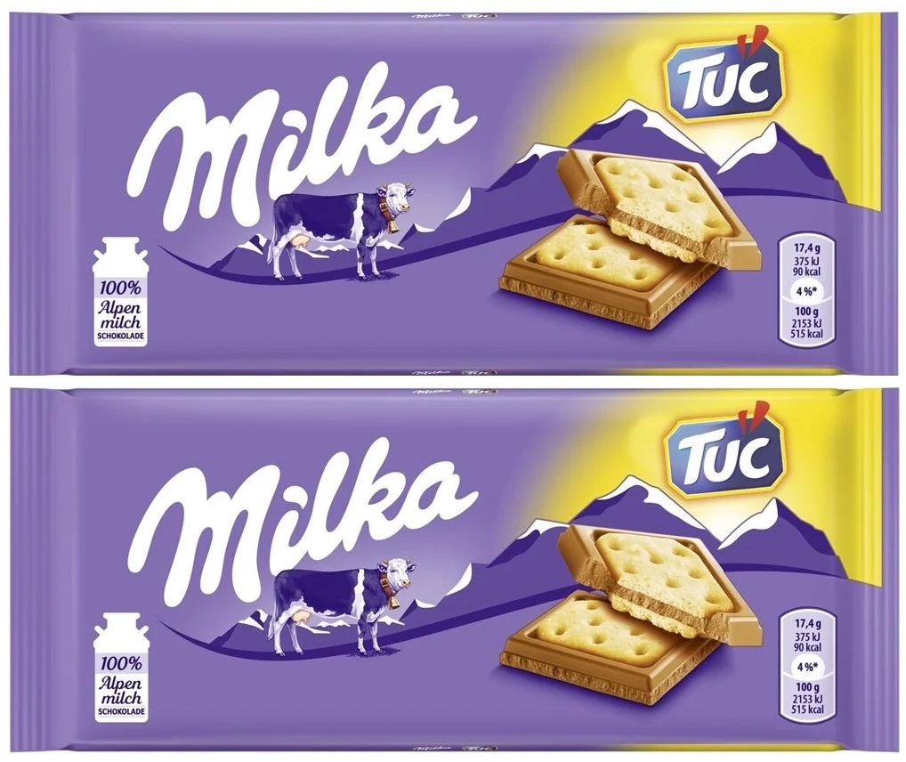 

Шоколад молочный Milka TUC 87 г х 2 шт