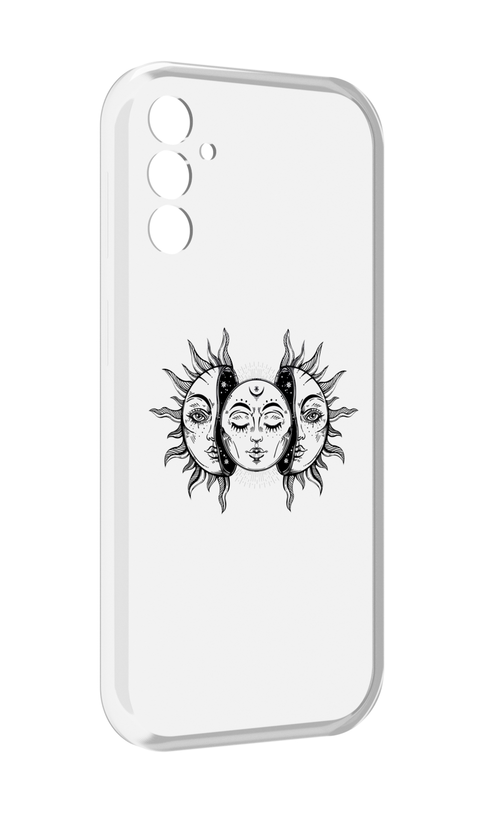 

Чехол MyPads луна-в-солнце для Samsung Galaxy M13, Прозрачный, Tocco