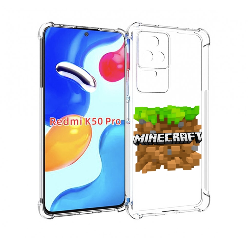 

Чехол MyPads Minecraft-2 для Xiaomi Redmi K50 / K50 Pro, Прозрачный, Tocco