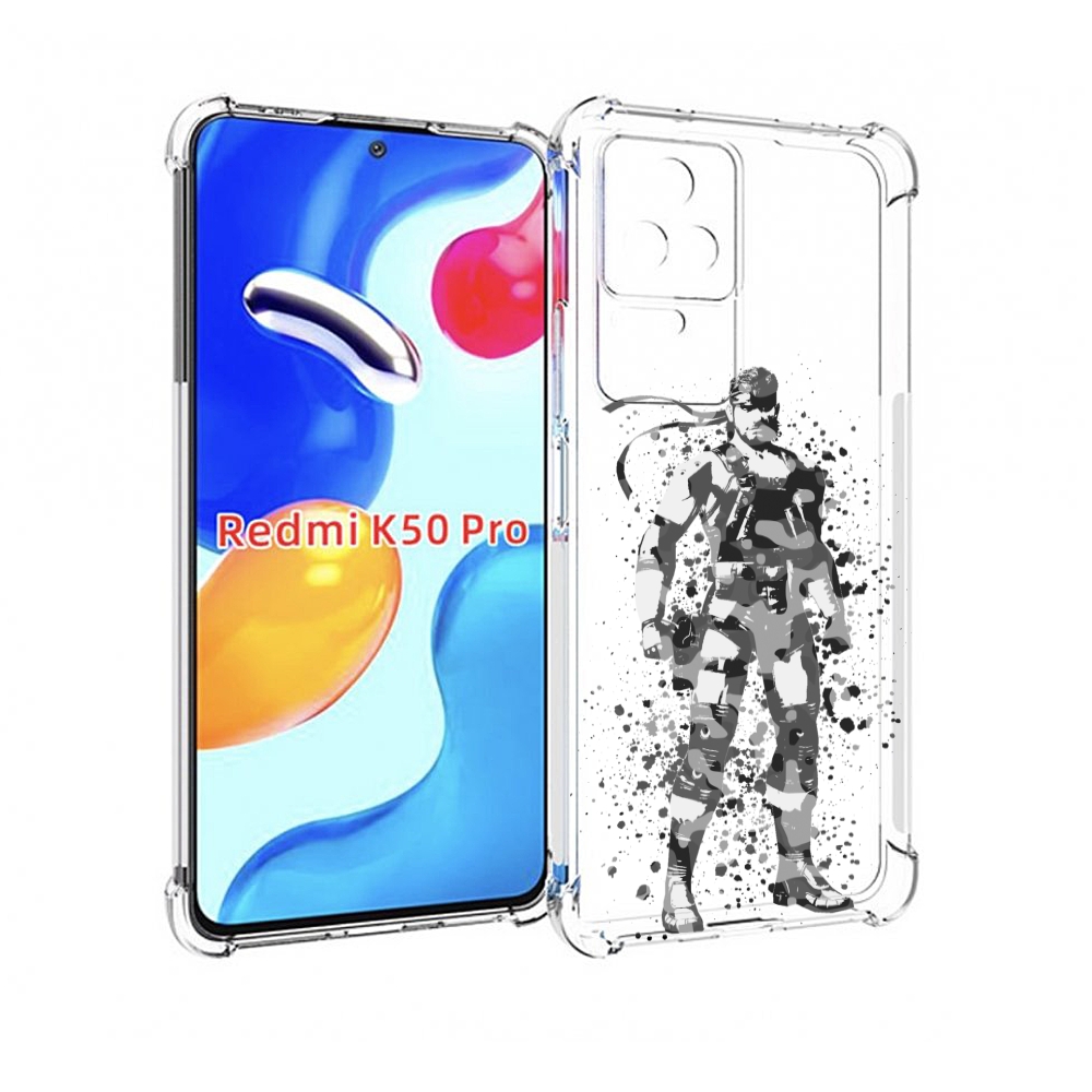 

Чехол MyPads Metal Gear Solid Snakes для Xiaomi Redmi K50 / K50 Pro, Прозрачный, Tocco