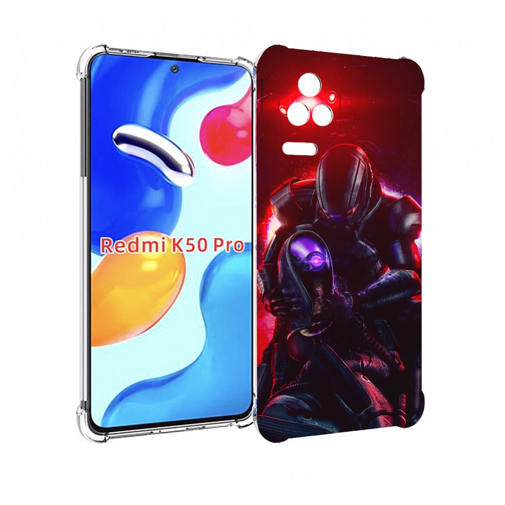 

Чехол MyPads Mass Effect для Xiaomi Redmi K50 / K50 Pro, Прозрачный, Tocco