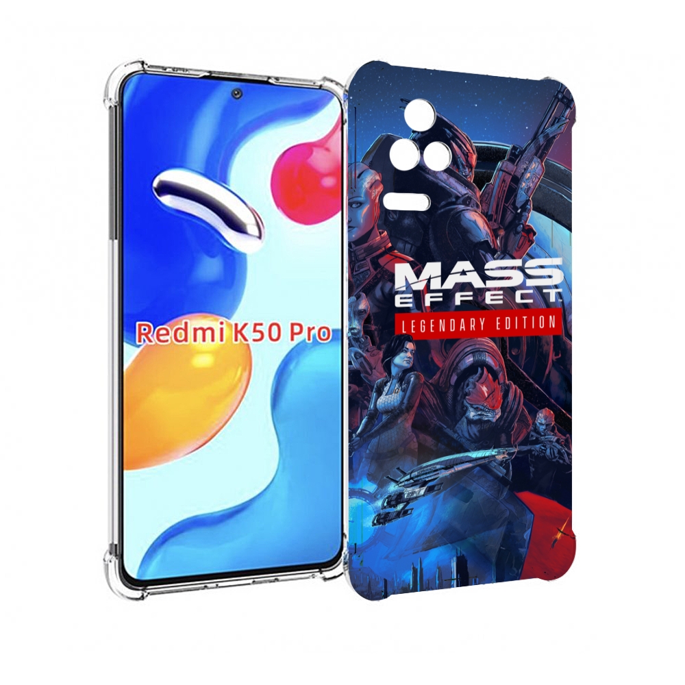 

Чехол MyPads Mass Effect Legendary Edition для Xiaomi Redmi K50 / K50 Pro, Прозрачный, Tocco