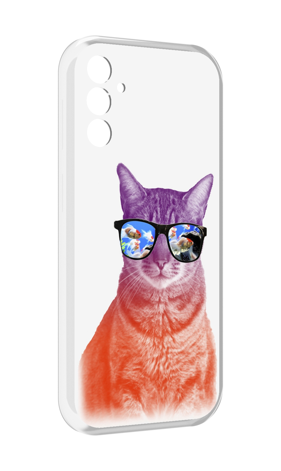 

Чехол MyPads крутой кот-2 для Samsung Galaxy M13, Прозрачный, Tocco