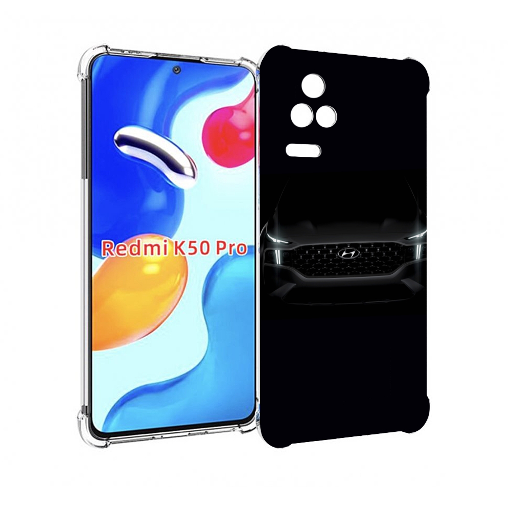 

Чехол MyPads hyundai 2 для Xiaomi Redmi K50 / K50 Pro, Прозрачный, Tocco