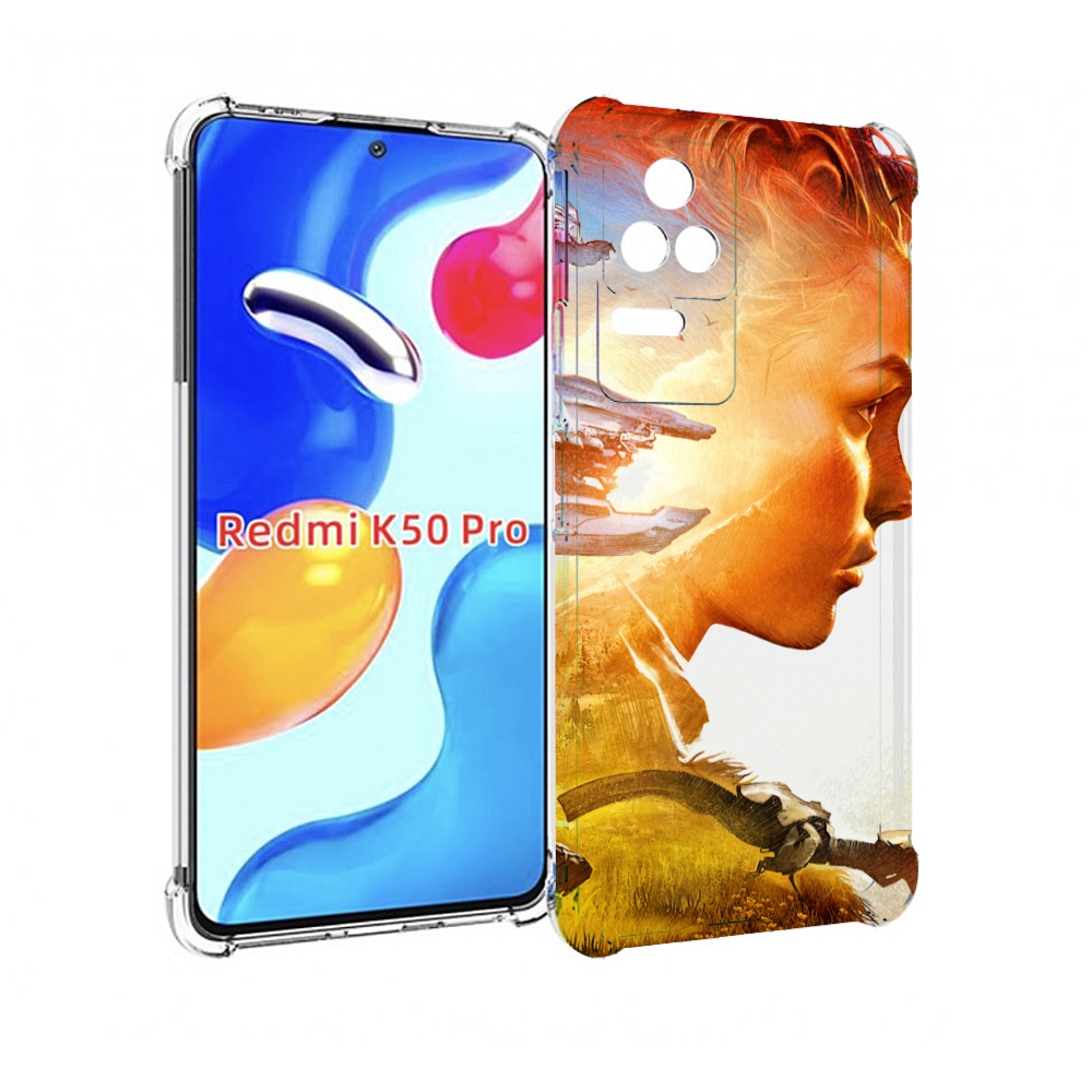 

Чехол MyPads Horizon Zero Dawn art для Xiaomi Redmi K50 / K50 Pro, Прозрачный, Tocco