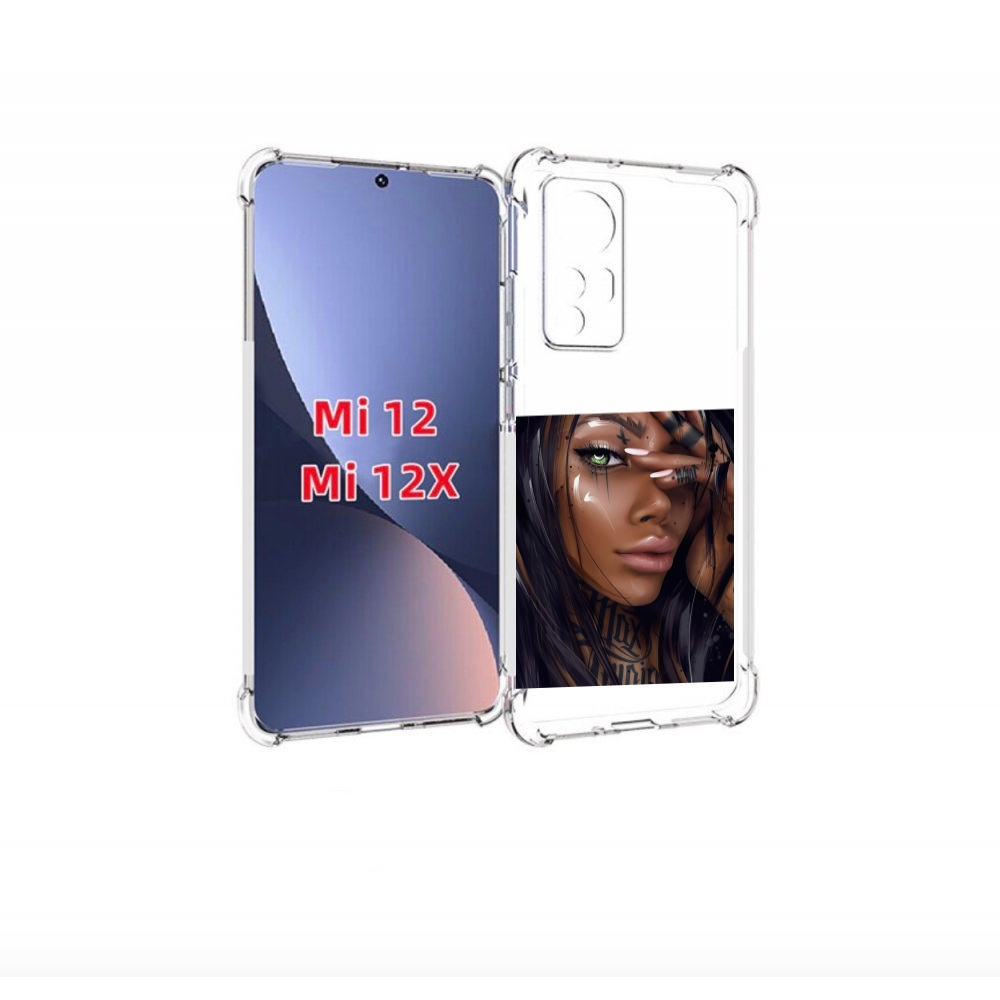 

Чехол бампер MyPads девушка-с-зелеными-глазами-яркими для Xiaomi, Прозрачный, Tocco