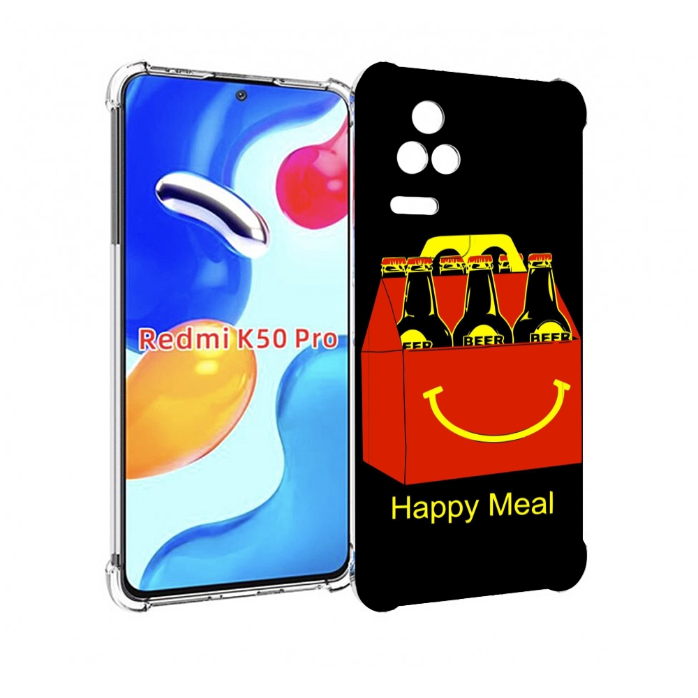 

Чехол MyPads Happy Meal для Xiaomi Redmi K50 / K50 Pro, Прозрачный, Tocco