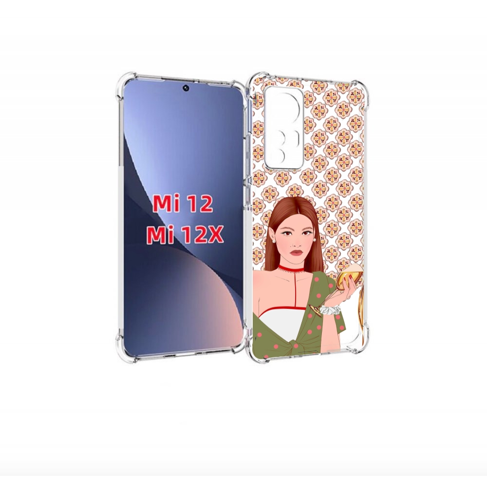 

Чехол бампер MyPads девушка-с-вином-рисунок женский для Xiaomi 1, Прозрачный, Tocco