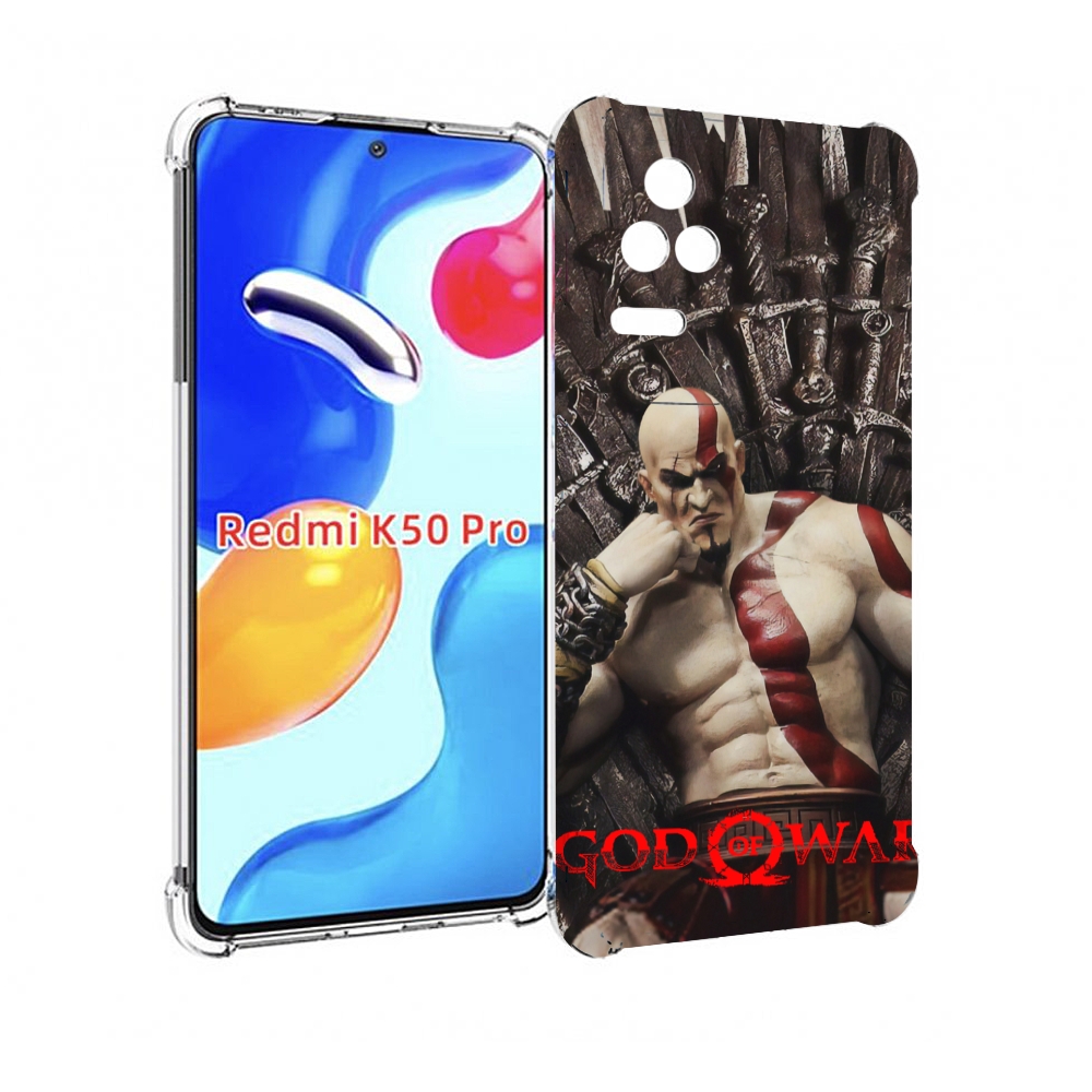 

Чехол MyPads God of War Кратос для Xiaomi Redmi K50 / K50 Pro, Прозрачный, Tocco