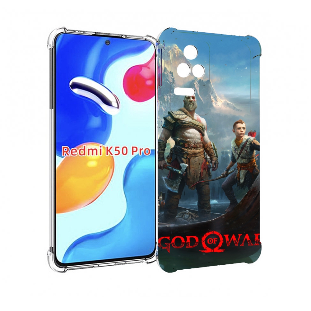 

Чехол MyPads God Of War Кратос Атрей для Xiaomi Redmi K50 / K50 Pro, Прозрачный, Tocco