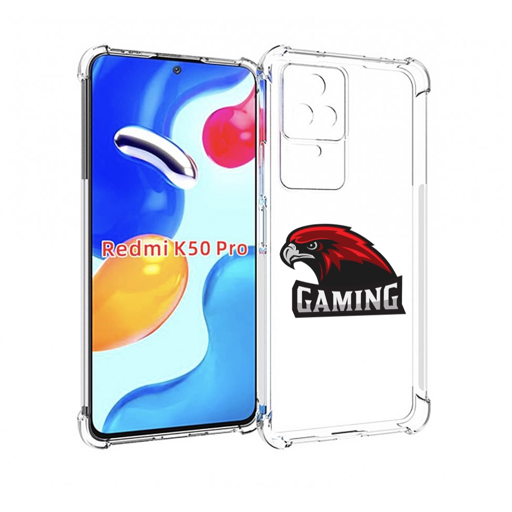 Чехол MyPads Gaming-1 мужской для Xiaomi Redmi K50 / K50 Pro