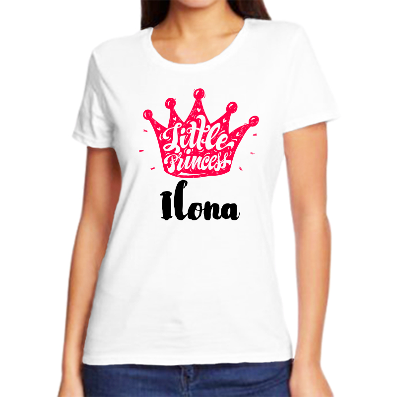 

Футболка женская белая 52 р-р little princess илона, Белый, fzh_little_princess_Ilona