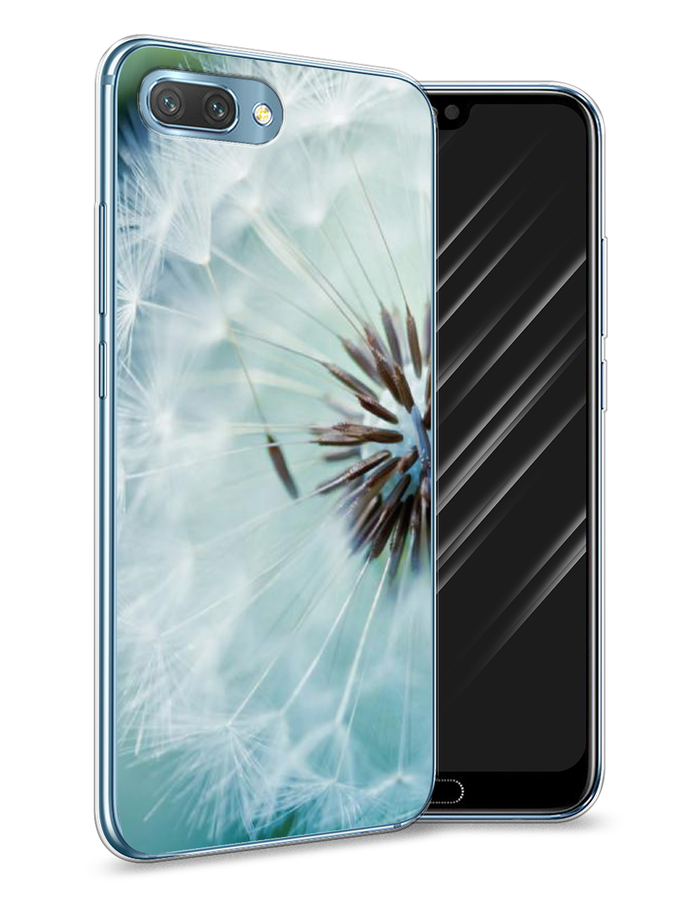 

Чехол Awog на Honor 10 "Пух одуванчика", Серебристый;серый, 65350-4
