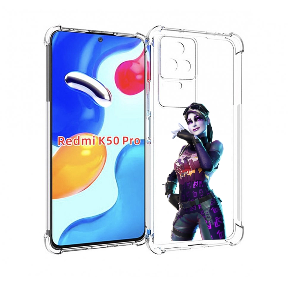 

Чехол MyPads Fortnite-3 для Xiaomi Redmi K50 / K50 Pro, Прозрачный, Tocco