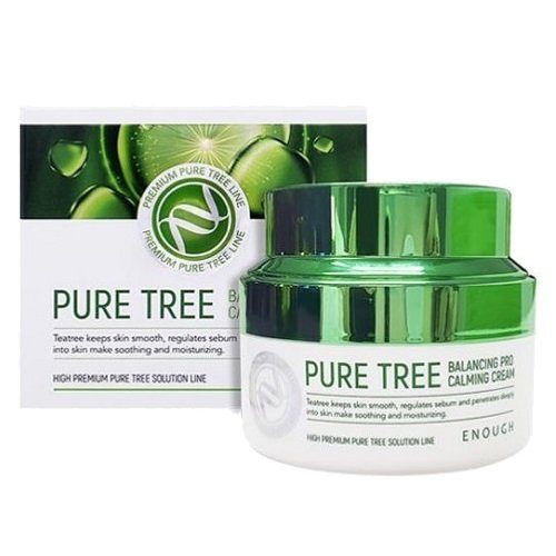 фото Крем с экстрактом чайного дерева enough pure tree balancing pro calming cream, 50 мл.
