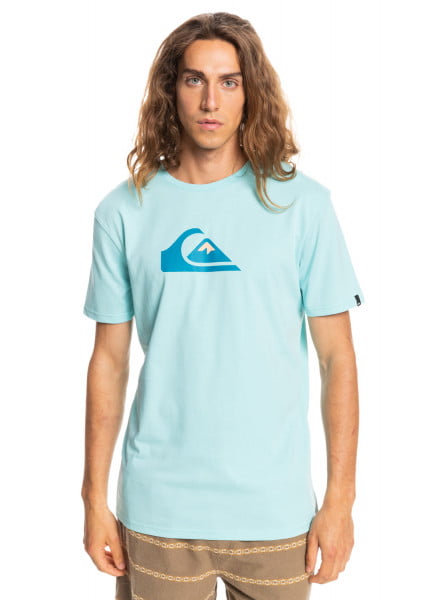

Футболка мужская Quiksilver EQYZT06534 голубая S, EQYZT06534