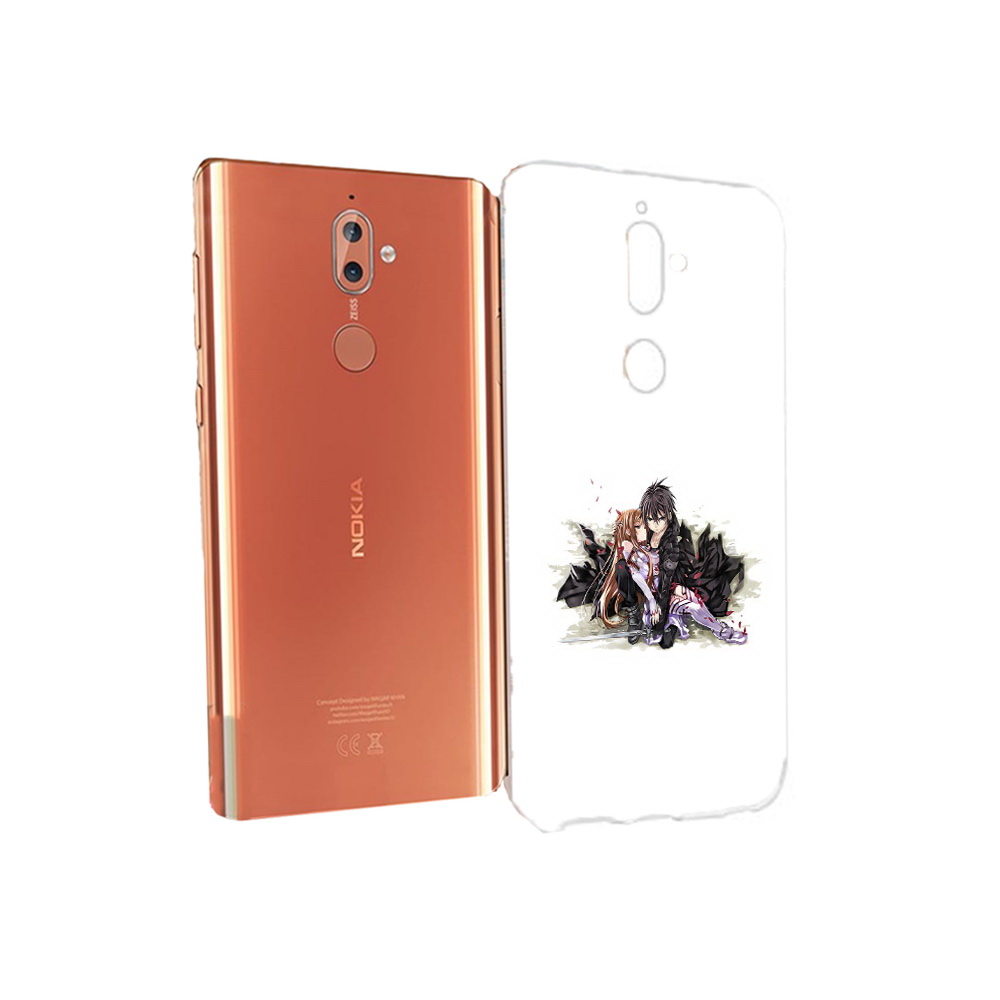 

Чехол MyPads Tocco для Nokia 9 аниме асуна (PT126479.94.222), Прозрачный, Tocco