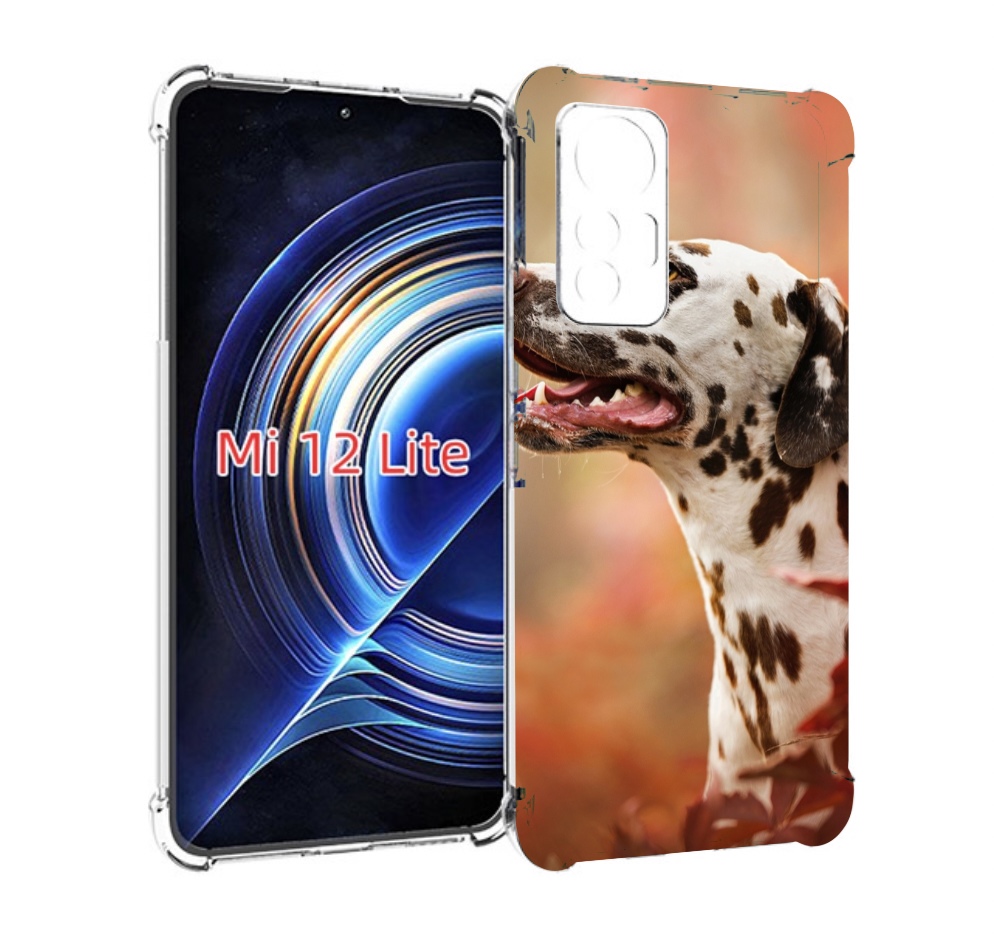 

Чехол MyPads далматин для Xiaomi 12 Lite, Прозрачный, Tocco