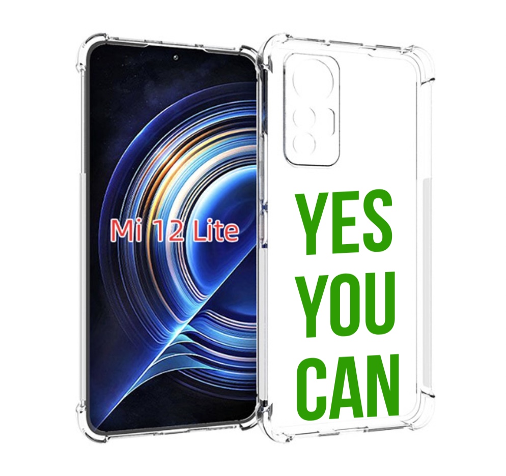 

Чехол MyPads да-ты-можешь для Xiaomi 12 Lite, Прозрачный, Tocco