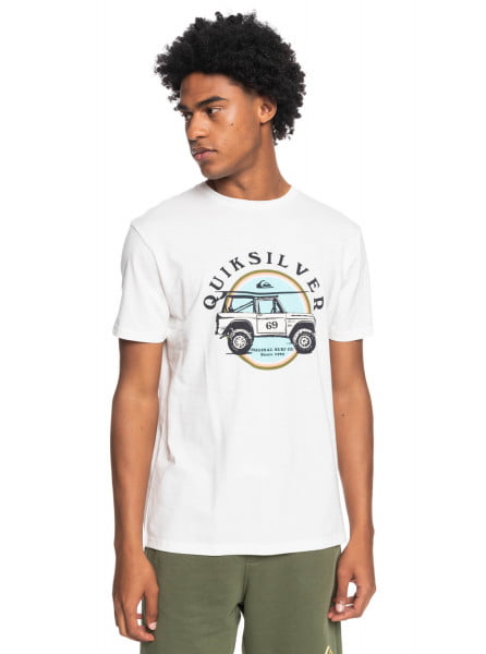 

Футболка мужская Quiksilver EQYZT06707 белая 2XL, EQYZT06707