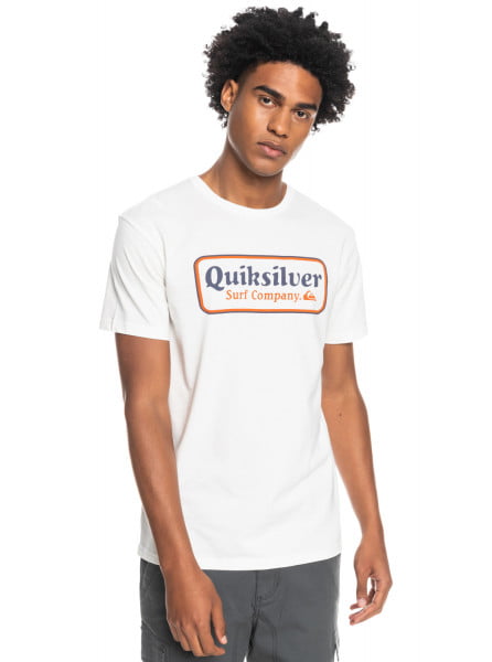 

Футболка мужская Quiksilver EQYZT06709 белая L, EQYZT06709