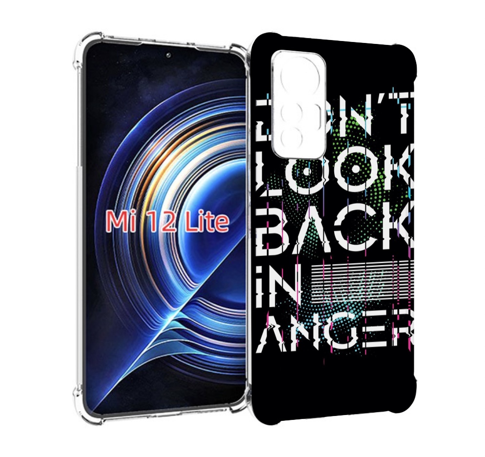 

Чехол MyPads графический-текст для Xiaomi 12 Lite, Прозрачный, Tocco