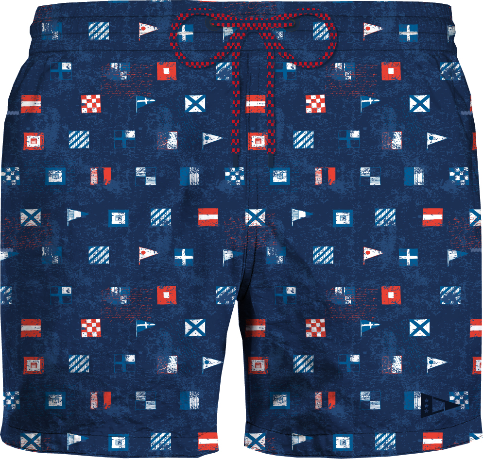 Повседневные шорты мужские Scuola Nautica Italiana 138353 синие XL