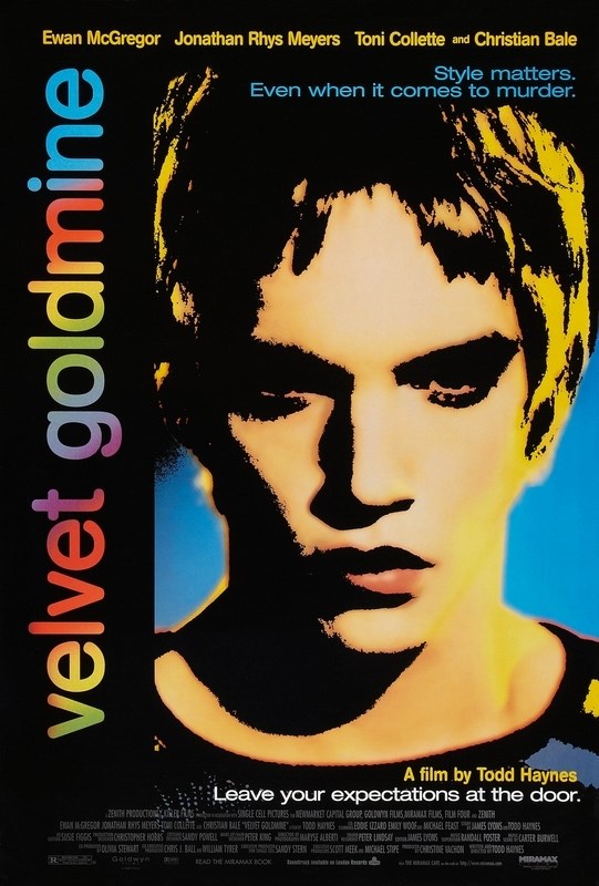 

Постер к фильму "Бархатная золотая жила" (Velvet Goldmine) A4
