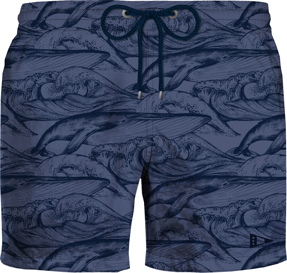 Повседневные шорты мужские Scuola Nautica Italiana 138350 синие XL