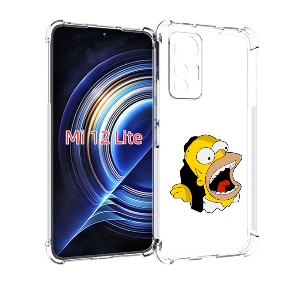 Чехол MyPads гомер-голодный для Xiaomi 12 Lite