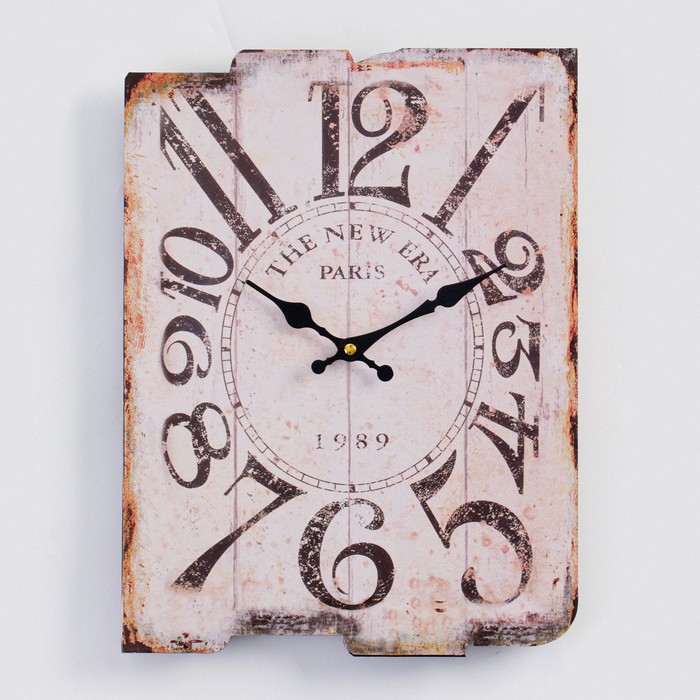 фото Часы настенные "крофт", плавный ход, 40 x 40 см, 1 аа nobrand