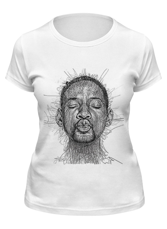 

Футболка женская Printio Will smith белая 2XL, Белый, Will smith