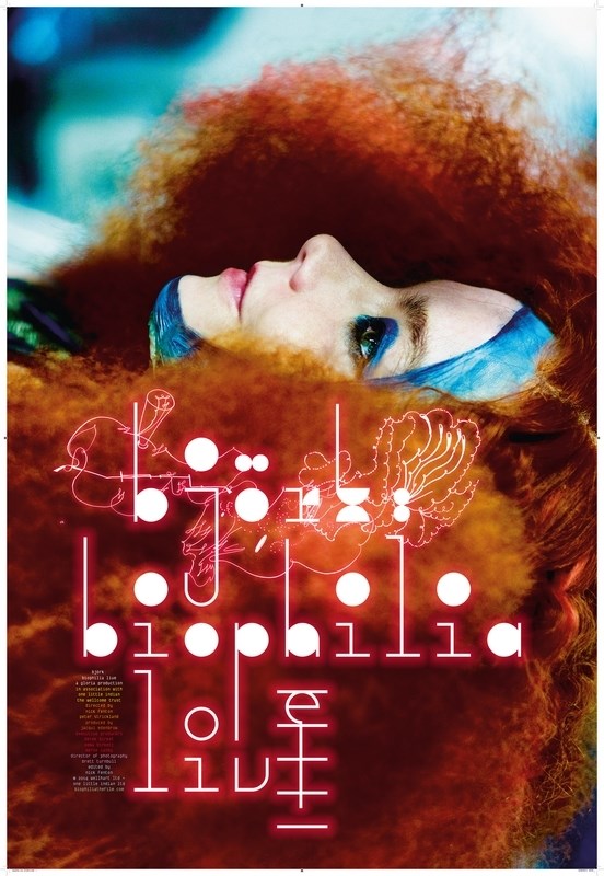 

Постер к фильму "Бьорк: Biophilia Live" (Bjork Biophilia Live) A2