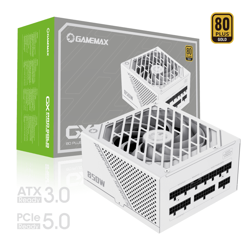 Блок питания GAMEMAX GX-850 PRO White 850W (GX-850 PRO White)