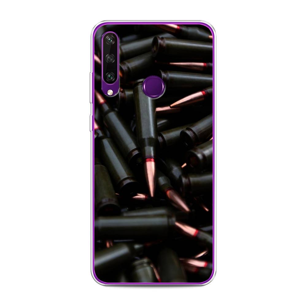Чехол Awog  на Huawei Y6p Пули черные