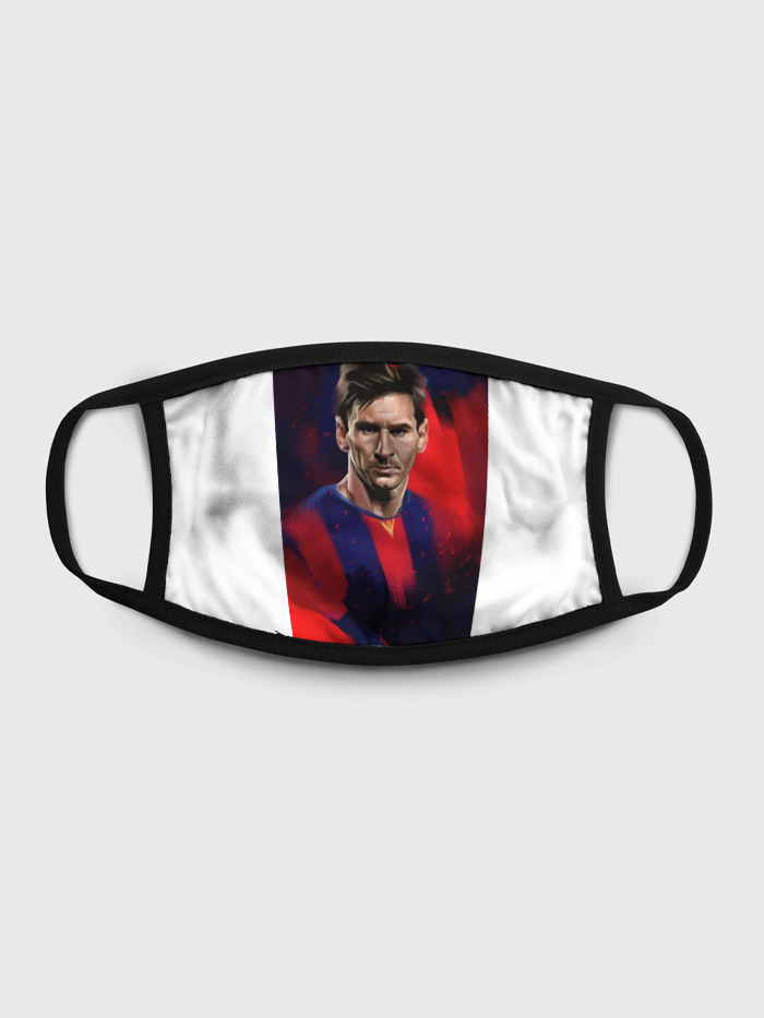 

Многоразовая маска унисекс Burnettie Messi The Best, Разноцветный, Messi The Best